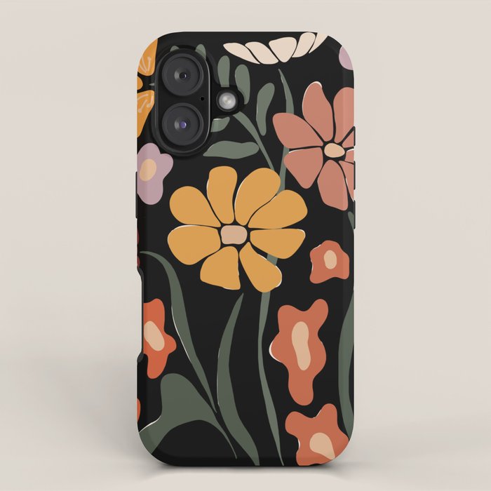 TROPICAL floral night iPhone Case Gallery Image 1