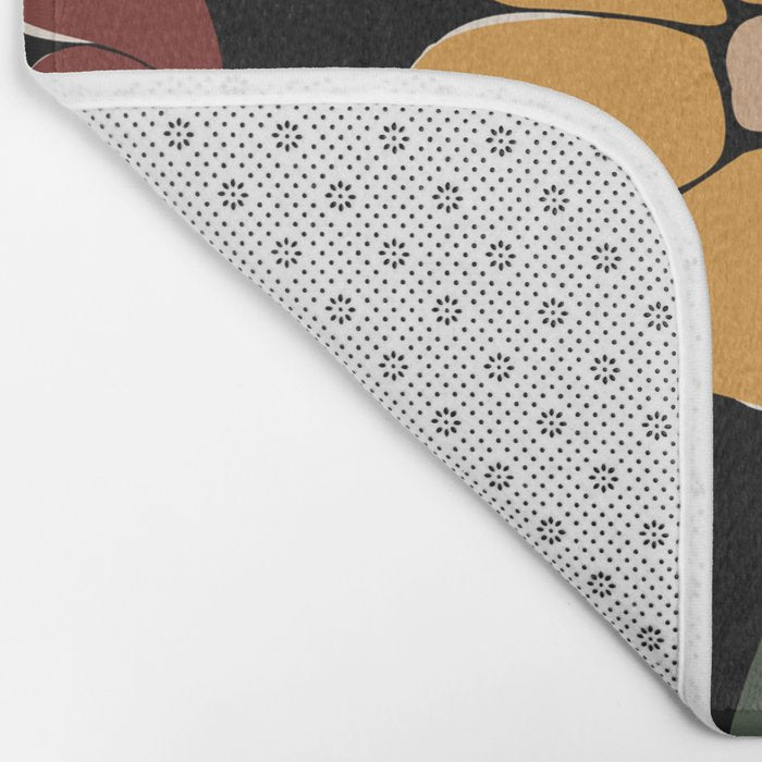 TROPICAL floral night Bath Mat Gallery Image 2
