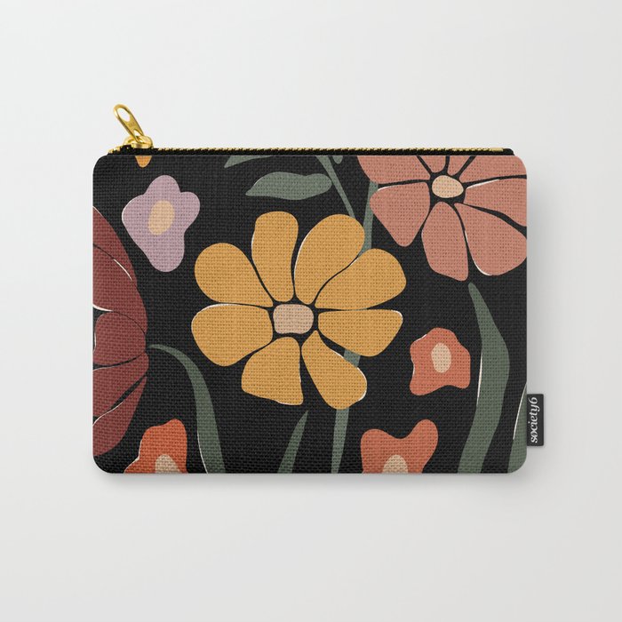 TROPICAL floral night Carry All Pouch Gallery Image 1