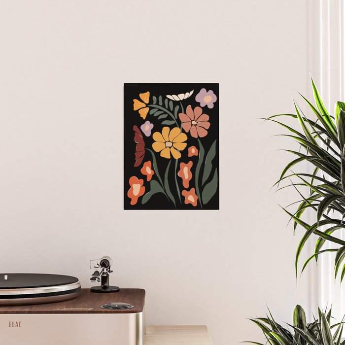 TROPICAL floral night Poster Gallery Image 2