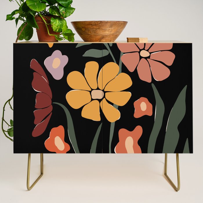 TROPICAL floral night Credenza Gallery Image 1
