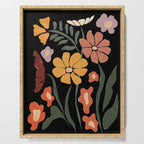 TROPICAL floral night Serving Tray Gallery Image 1