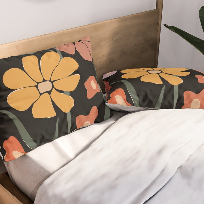 TROPICAL floral night Pillow Sham Gallery Image 2