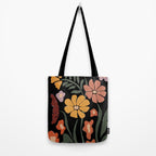 TROPICAL floral night Tote Bag Gallery Image 2
