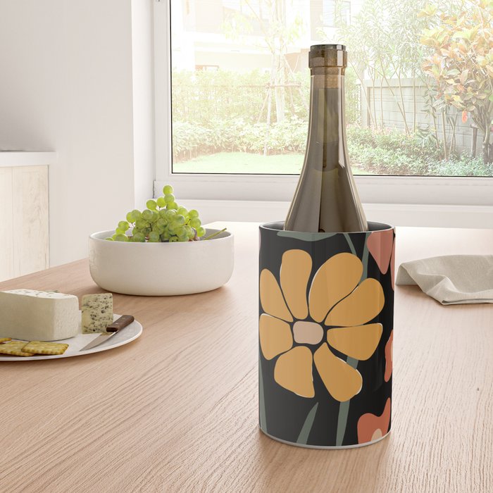 TROPICAL floral night Wine Chiller Gallery Image 4