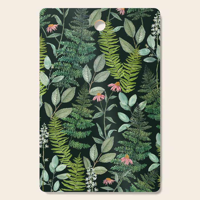 Pacific Northwest Plants Cutting Board Gallery Image 1