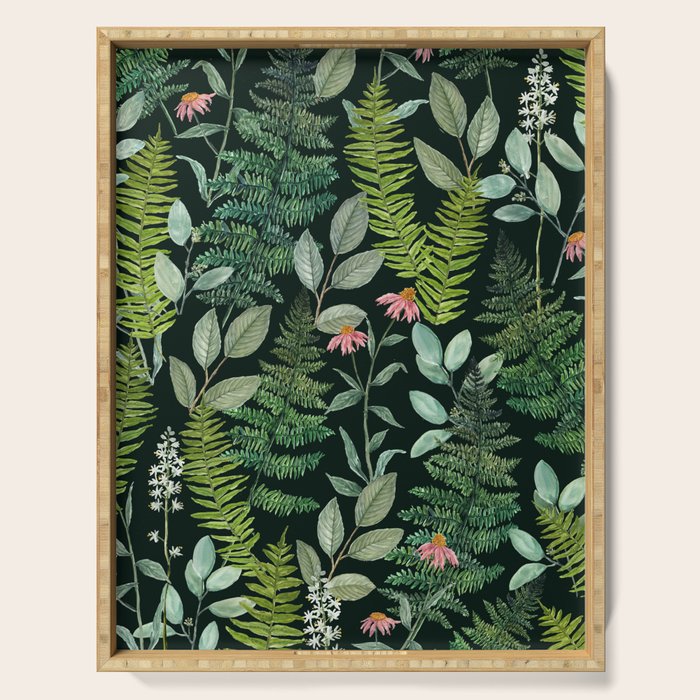 Pacific Northwest Plants Serving Tray Gallery Image 1