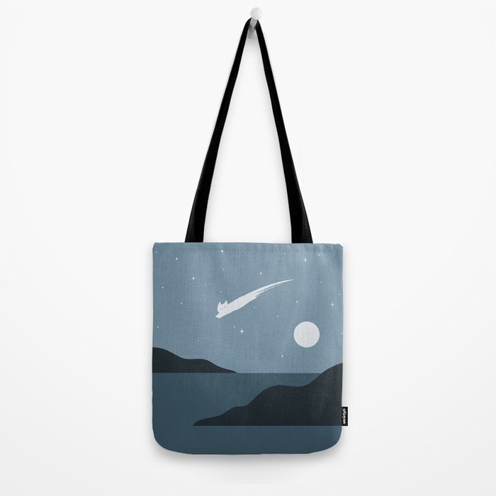 Cat Landscape 43 Tote Bag Gallery Image 2