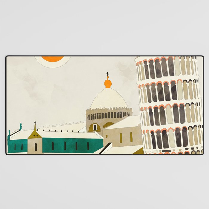 Pisa Desk Mat Gallery Image 3