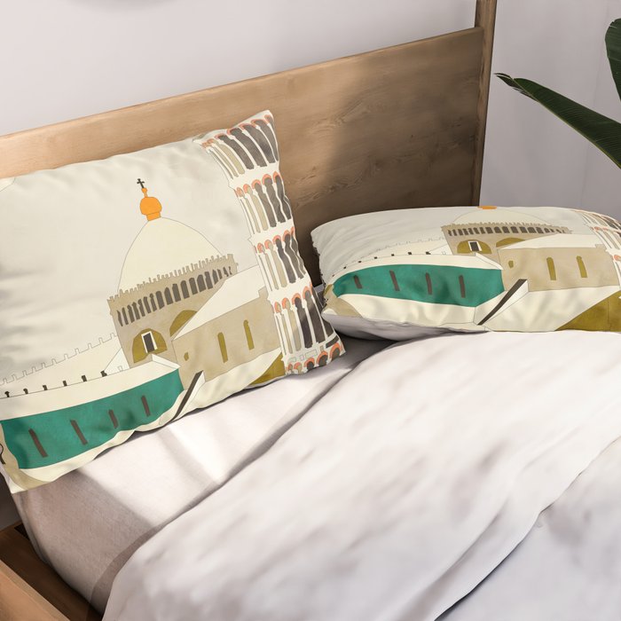 Pisa Pillow Sham Gallery Image 2