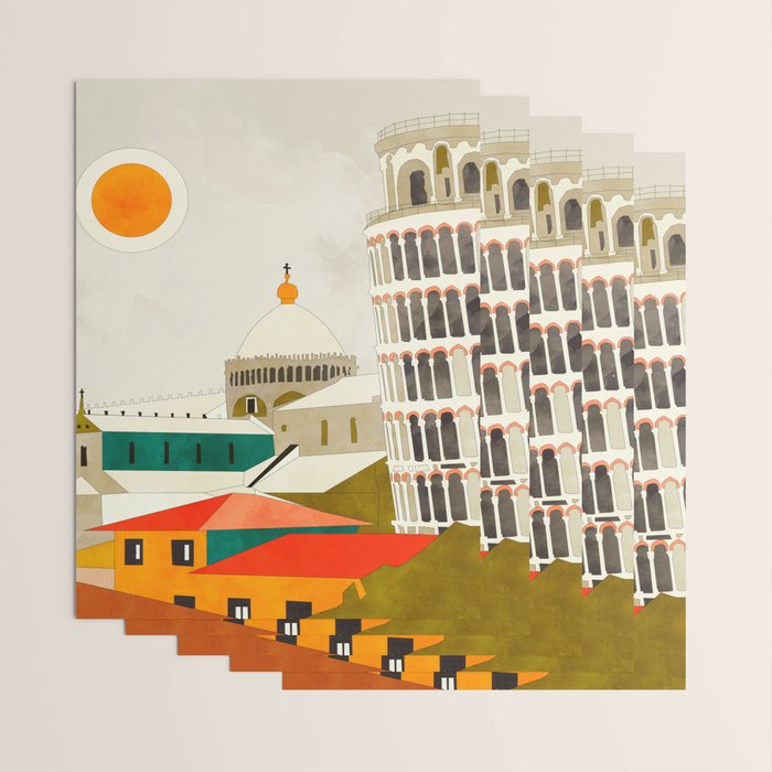 Pisa Wrapping Paper Gallery Image 3