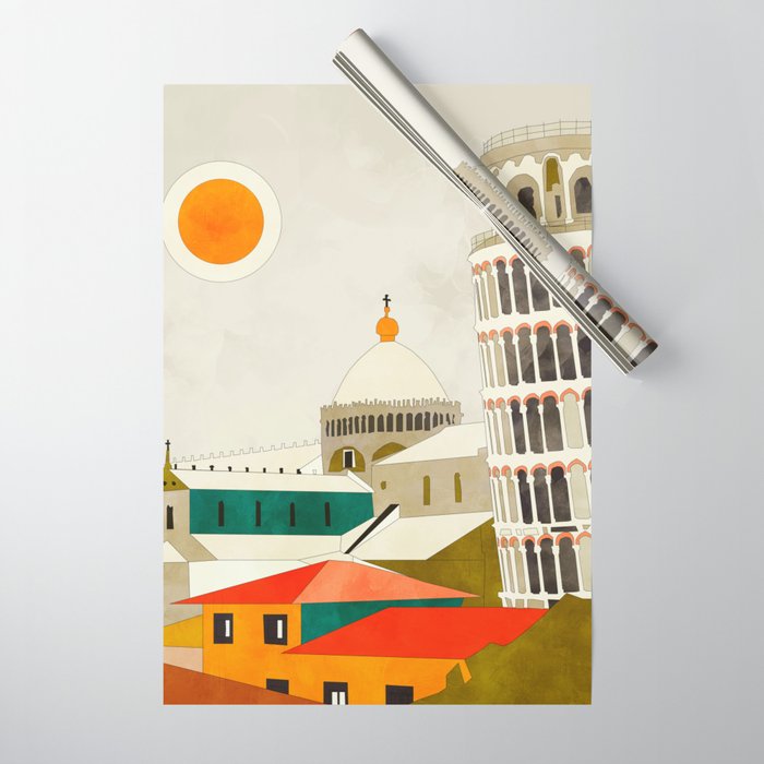 Pisa Wrapping Paper Gallery Image 1