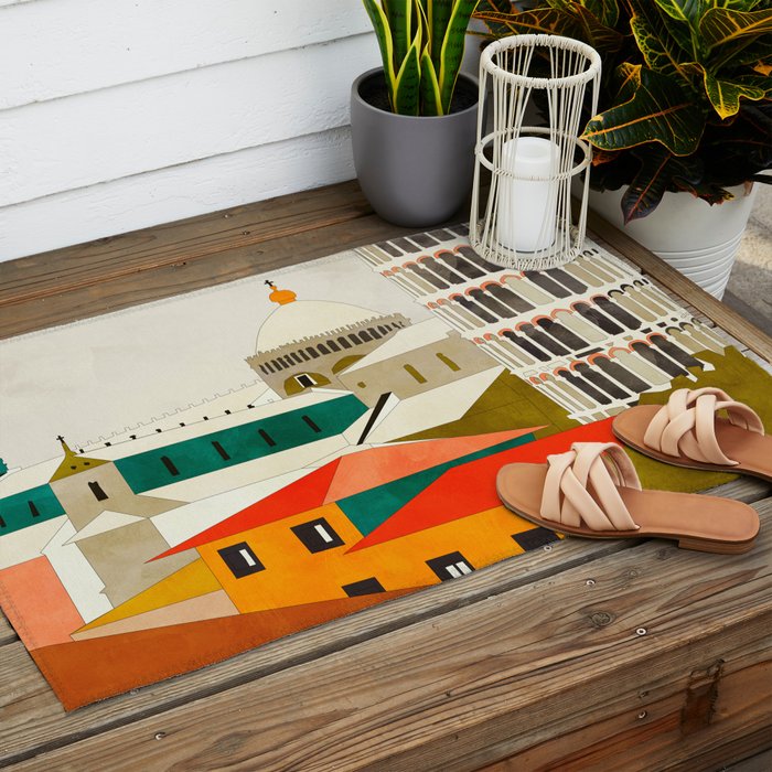 Pisa Outdoor Rug Gallery Image 2