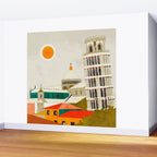 Pisa Wall Mural Gallery Image 2