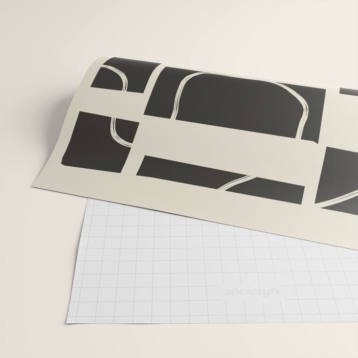 Abstract Pathways 1 Wrapping Paper Gallery Image 2