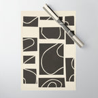 Abstract Pathways 1 Wrapping Paper Gallery Image 1