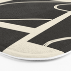 Abstract Pathways 1 Bath Mat Gallery Image 3