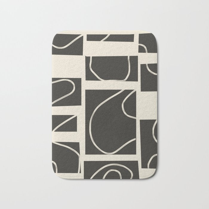 Abstract Pathways 1 Bath Mat Gallery Image 1