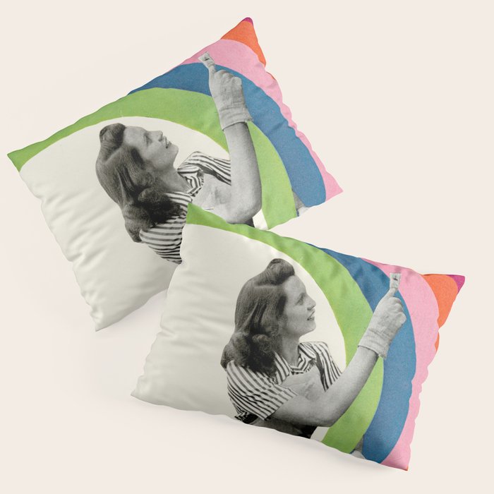 Paint a Rainbow Pillow Sham Gallery Image 3
