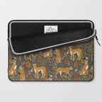 Wild Cheetah Pattern II - Autumn Laptop Sleeve Gallery Image 2