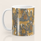 Wild Cheetah Pattern II - Autumn Coffee Mug Gallery Image 3