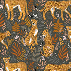 Wild Cheetah Pattern II - Autumn Coffee Mug Gallery Image 2