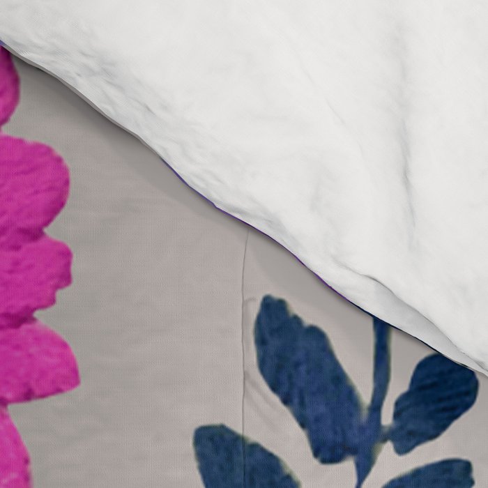 Mexican Bird Motif Gray Comforter Gallery Image 4