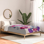 Mexican Bird Motif Gray Comforter Gallery Image 2