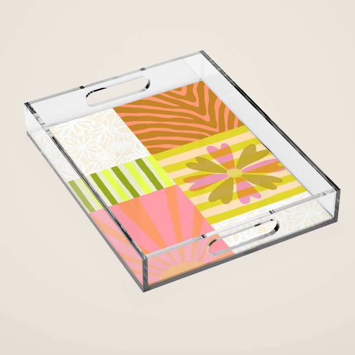 Sun Blocks, Vacation Mode Acrylic Tray Gallery Image 1