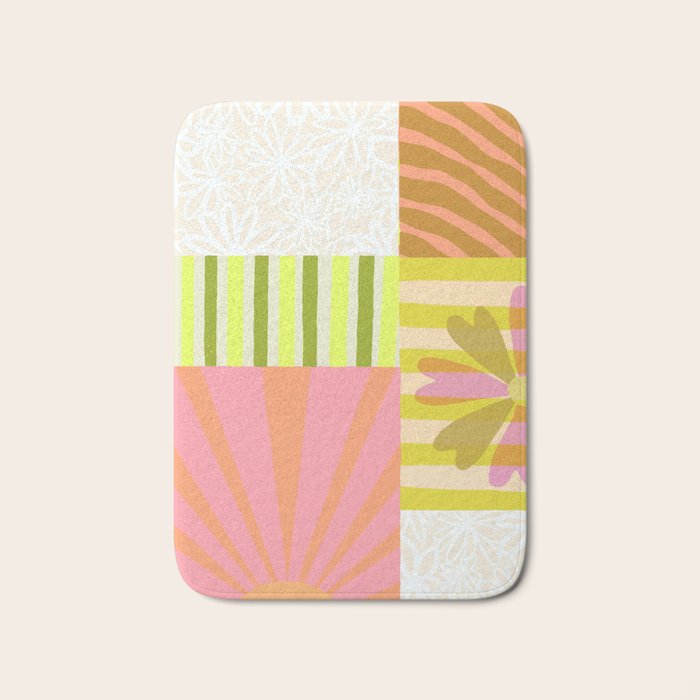Sun Blocks, Vacation Mode Bath Mat Gallery Image 1