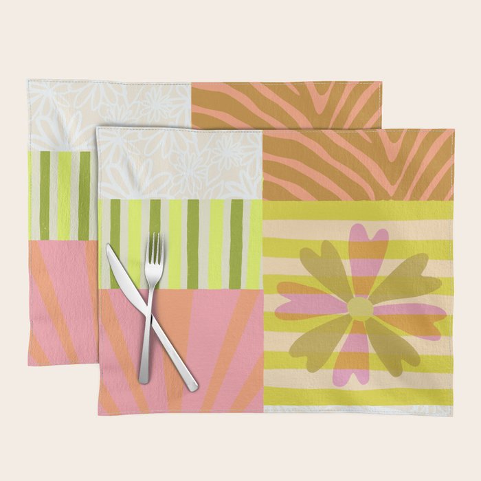 Sun Blocks, Vacation Mode Placemat Gallery Image 1