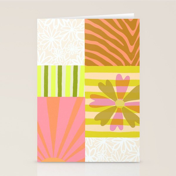 Sun Blocks, Vacation Mode Stationery Card Gallery Image 2