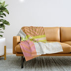 Sun Blocks, Vacation Mode Throw Blanket Gallery Image 1