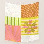 Sun Blocks, Vacation Mode Wall Tapestry Gallery Image 4