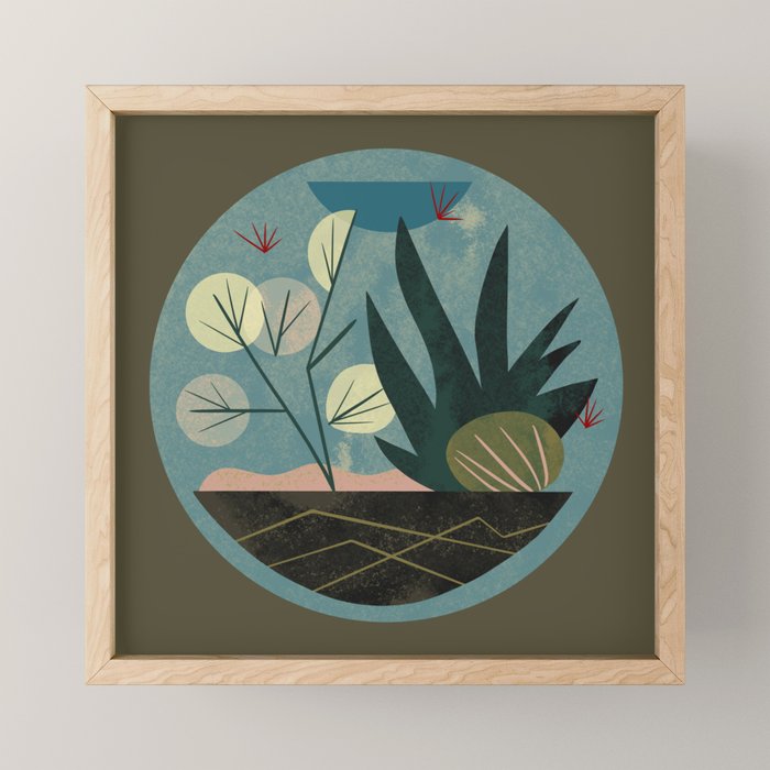 Terrarium No. 7 Mini Art Print Gallery Image 1