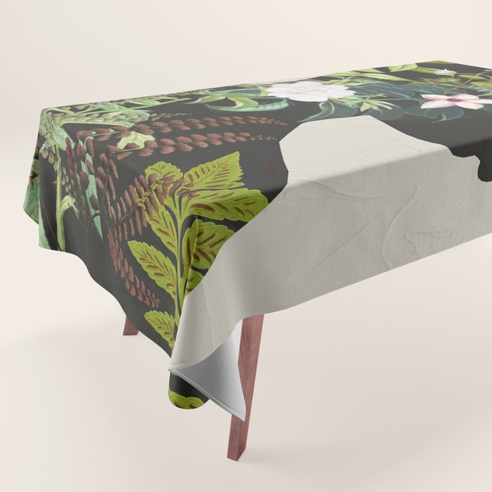 Floral Portrait 16 Tablecloth Gallery Image 1