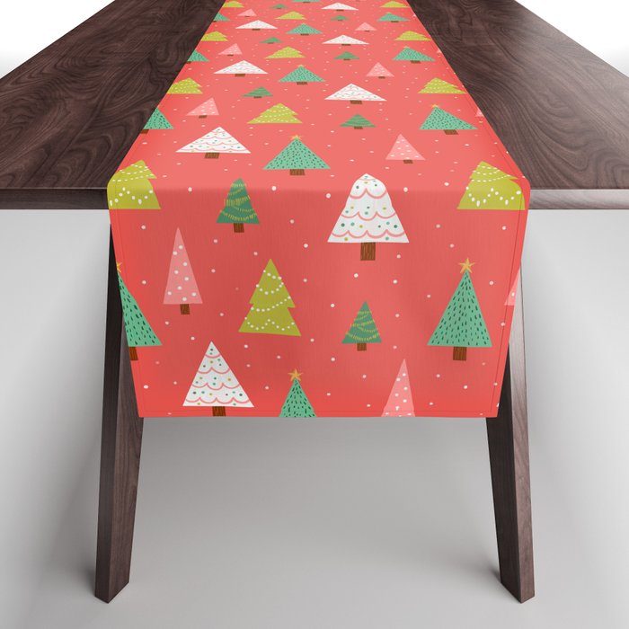 Holly Jolly Trees Table Runner Gallery Image 1