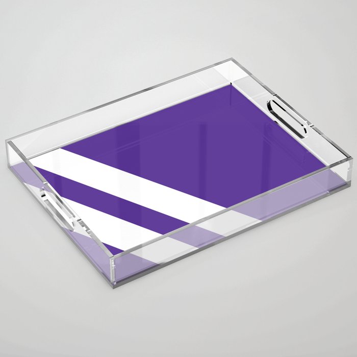 Northwestern Color Acrylic Tray Gallery Image 1