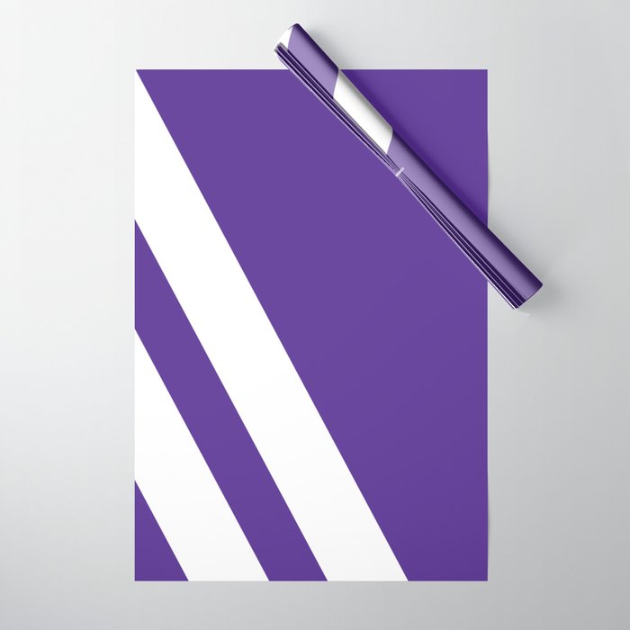 Northwestern Color Wrapping Paper Gallery Image 1