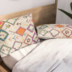 Traditional Vintage Moroccan Berber rug Pillow Sham Gallery Image 2