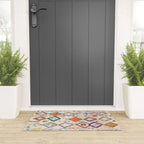 Traditional Vintage Moroccan Berber rug Welcome Mat Gallery Image 3