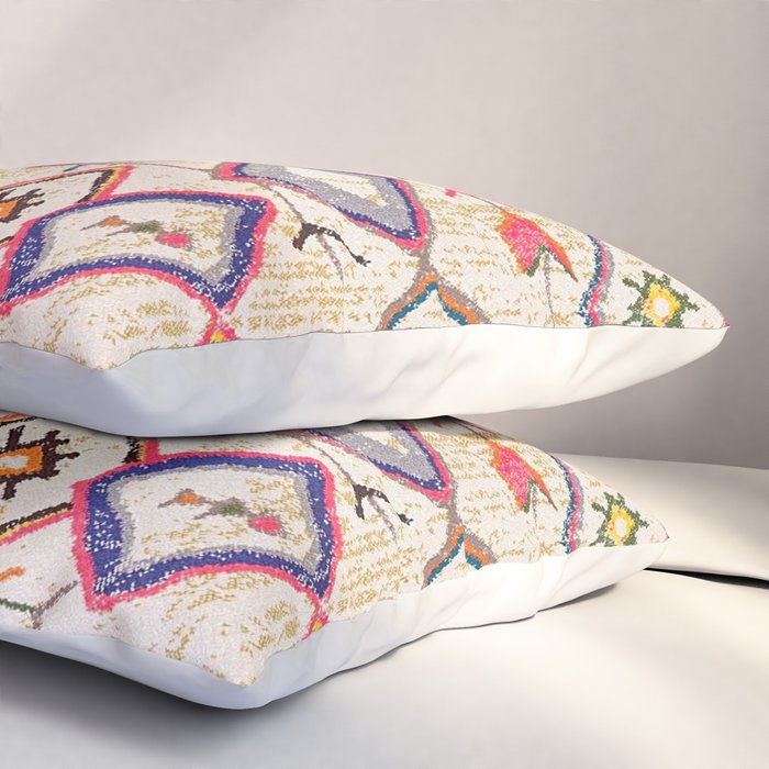 Traditional Vintage Moroccan Berber rug Pillow Sham Gallery Image 3