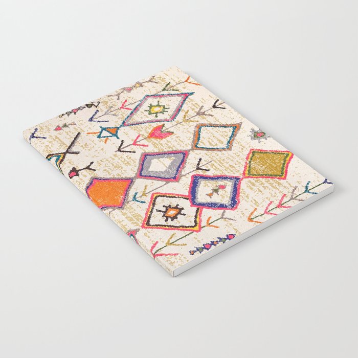 Traditional Vintage Moroccan Berber rug Notebook Gallery Image 2