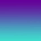 Violet Purple and Turquoise Ombre Coffee Mug Gallery Image 2