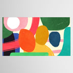 Modern Abstract Shape 01 Tablecloth Gallery Image 2