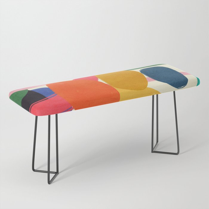 Modern Abstract Shape 01 Bench Gallery Image 1
