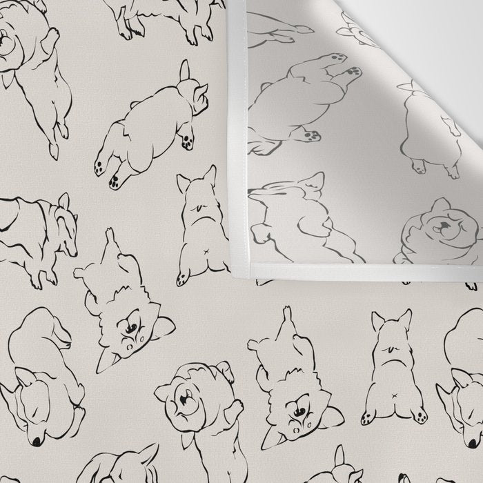 More Sleep Corgi Wall Tapestry Gallery Image 3