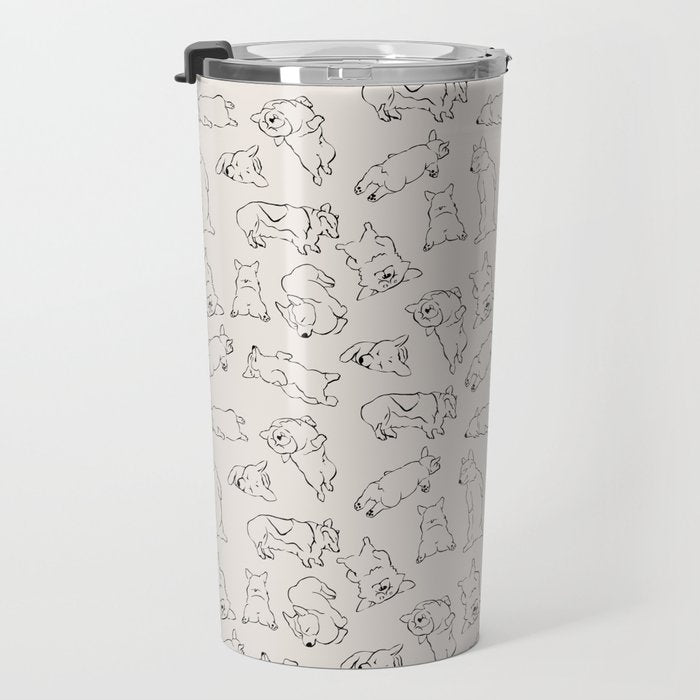 More Sleep Corgi Travel Mug Gallery Image 3