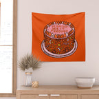Scorpio Cake Wall Tapestry Gallery Image 2