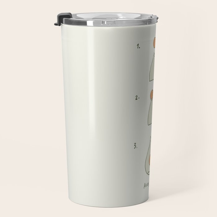 Cat Landscape 117 AvoCatdo Travel Mug Gallery Image 3